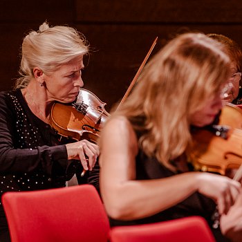 
                                Veer hudebn doprovodil Komorn orchestr msta Blanska. FOTO: Michaela Buchtov
                                    