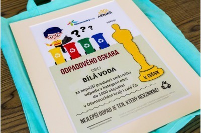 Odpadov� Oskar m��� na t�i m�sta v Olomouck�m kraji