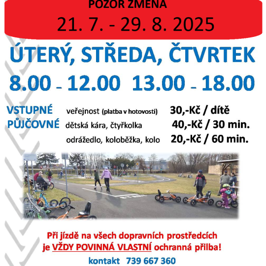 D�tsk� dopravn� h�i�t� ve �ternberku z�sk� nov� z�zem� 6
