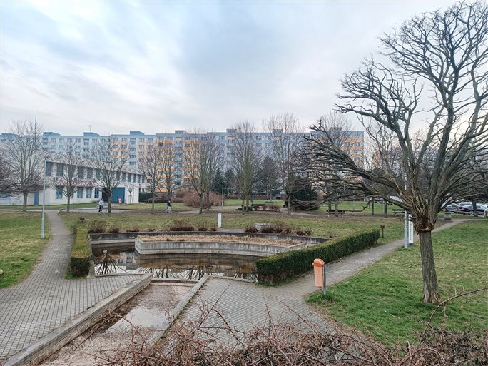 Park Modr hvzda