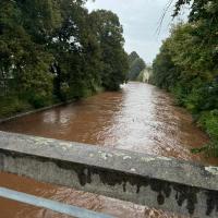 Situace na Labi ve Dvoe Krlov nad Labem 14. z 2024 dopoledne