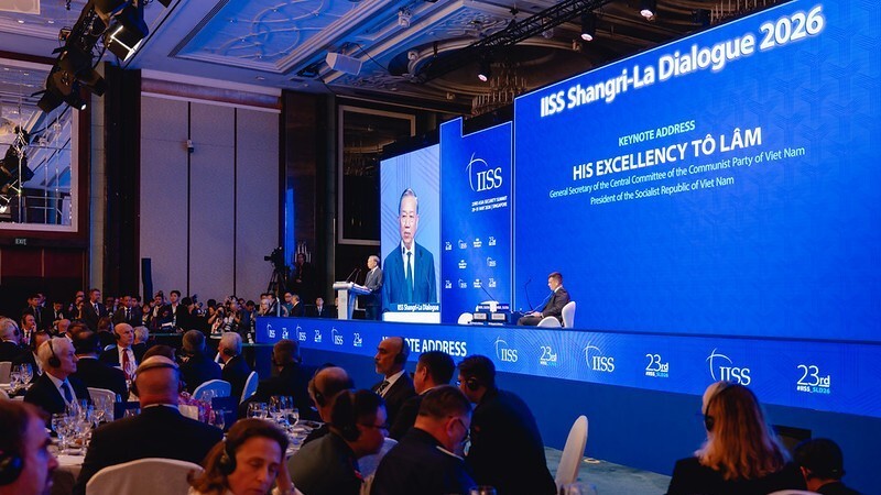 Z mezin�rodn�ho bezpe�nostn�ho summitu IISS Shangri-La Dialogue 2026 v Singapuru