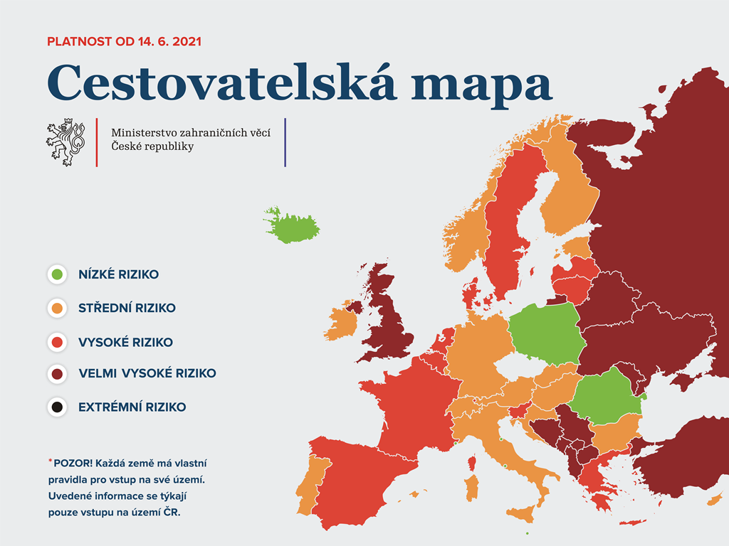 Aktuln cestovatelsk mapa