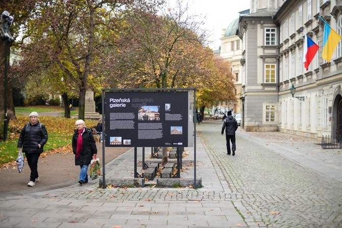 Vstava Plzesk galerie Alovch sgrafit (fotografie: M. Pecuch)