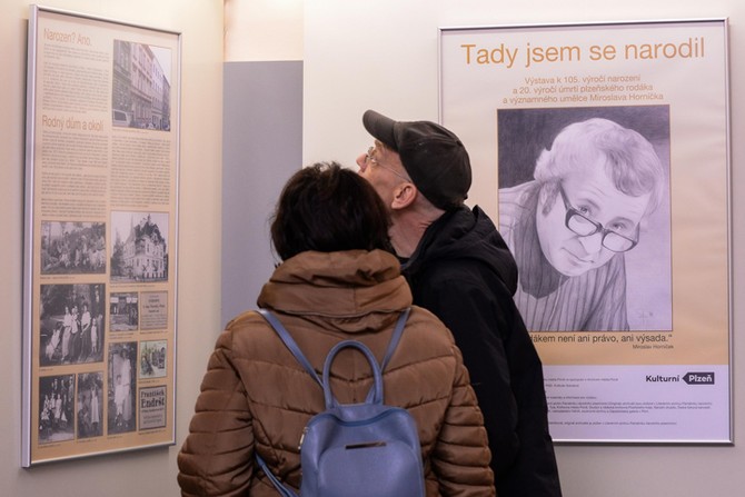 Vstava Tady jsem se narodil (fotografie: M. Pecuch)