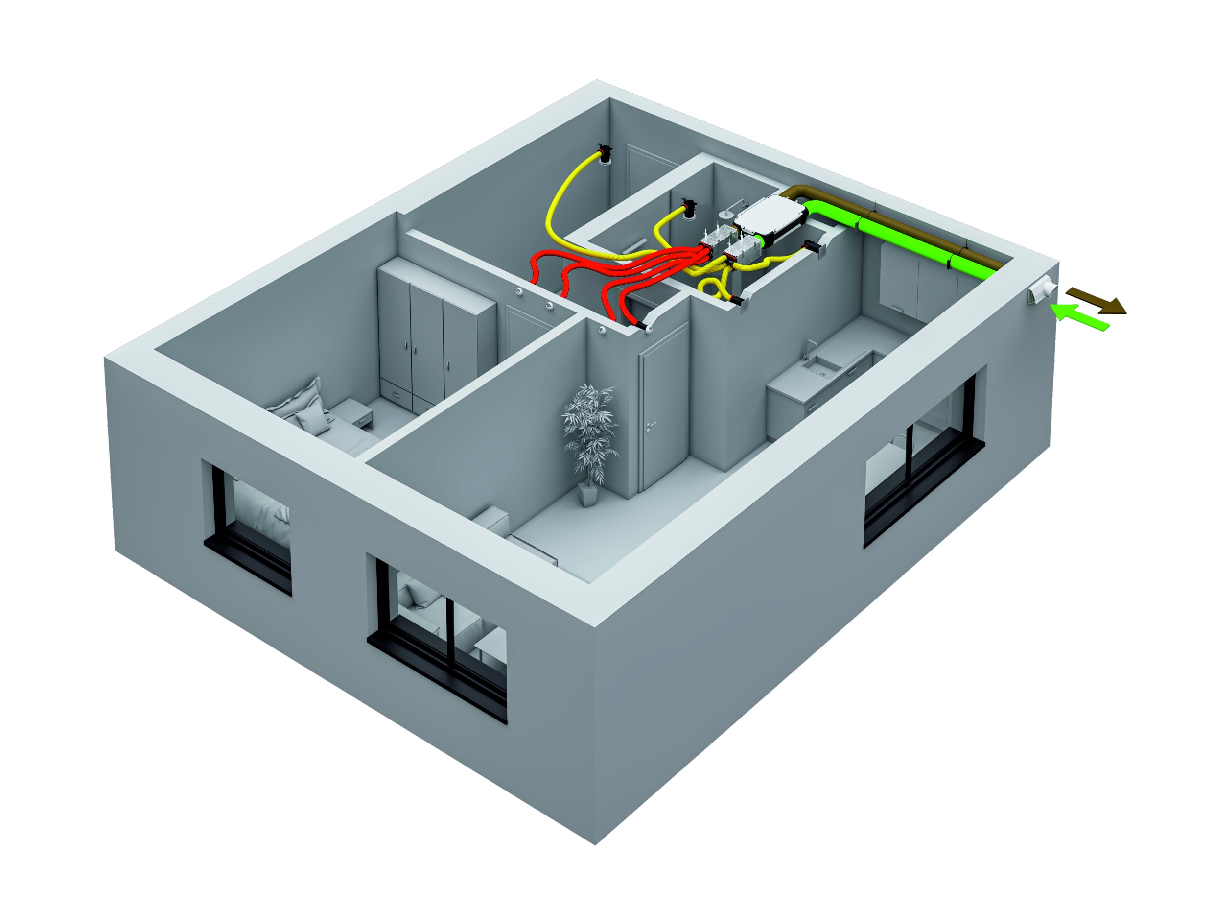 Zehnder EVO představuje vyváženou kombinaci technické vyspělosti a praktické využitelnosti