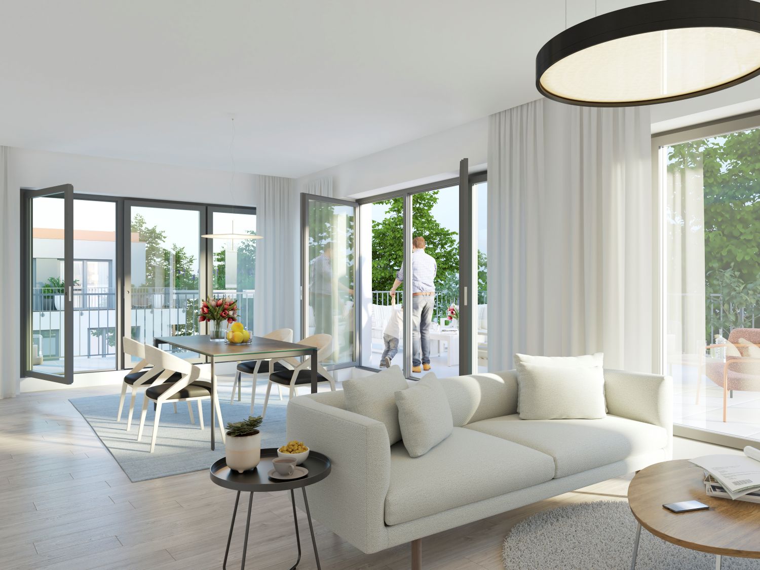 vizualizace Rezidence Benkova interiér