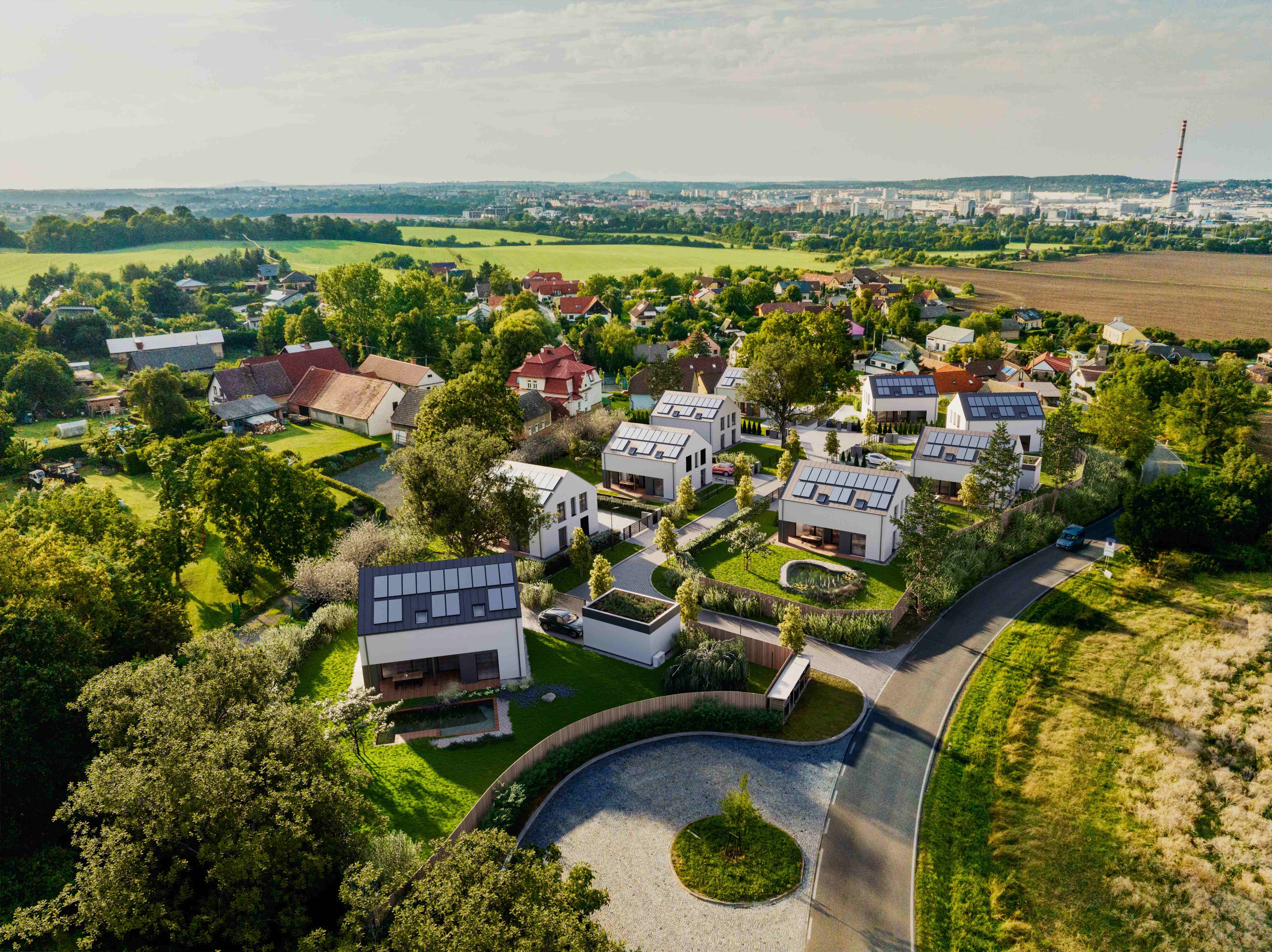 U Boží vody rezidenční bydlení v Mladé Boleslavi