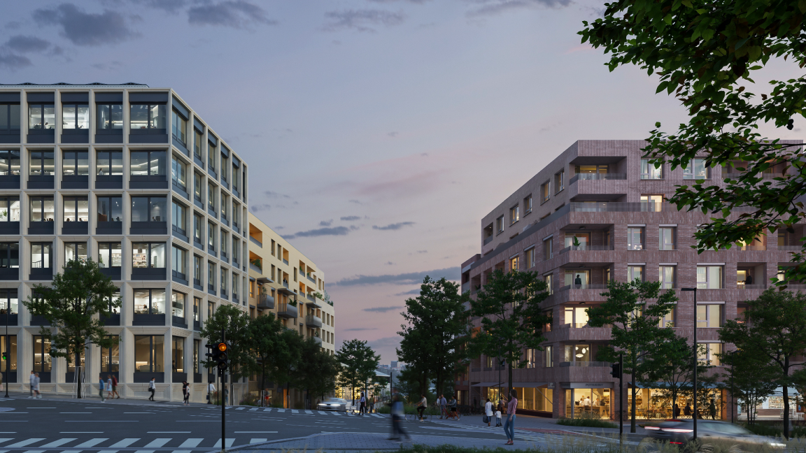 Dvory první etapa vstup do území