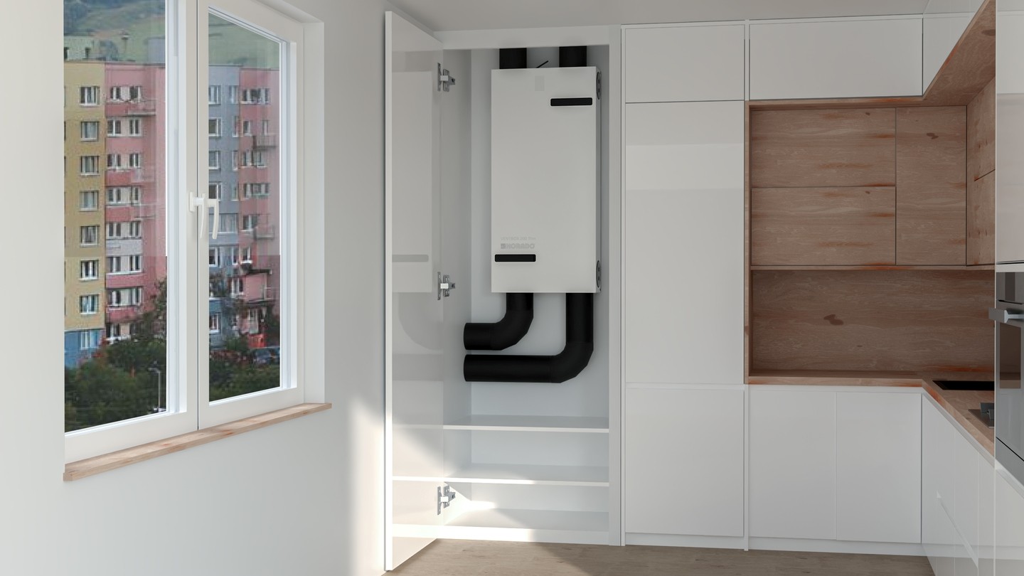 ilustrační rekuperační jednotka