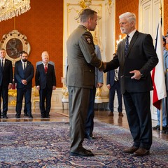 Prezident republiky jmenoval nov�ho n��eln�ka gener�ln�ho �t�bu, Pra�sk� hrad, 30.6.2026, foto: Zuzana B�nisch