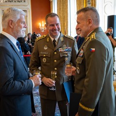 Prezident republiky jmenoval nov�ho n��eln�ka gener�ln�ho �t�bu, Pra�sk� hrad, 30.6.2026, foto: Zuzana B�nisch
