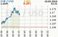 Online graf kurzu usd/eur