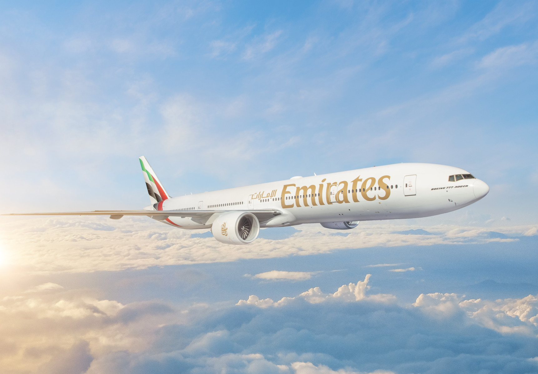 Boeing 777 Emirates ilustran