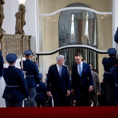Ofici�ln� n�v�t�va prezidenta Finsk� republiky, Pra�sk� hrad, 4.5.2026, foto: Zuzana B�nisch