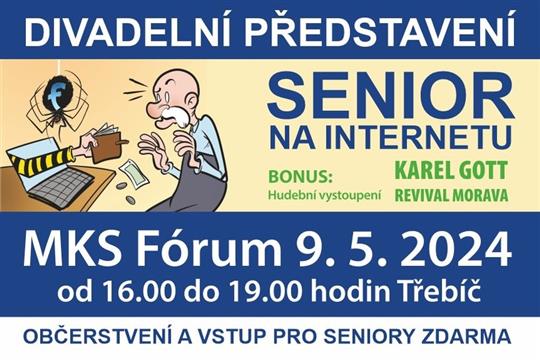 senior na internetu