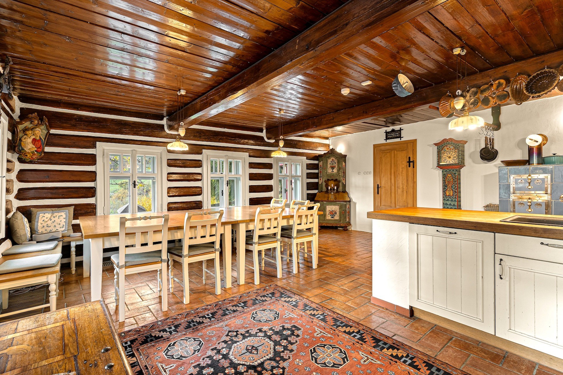 Krkonošská chalupa ilustrační