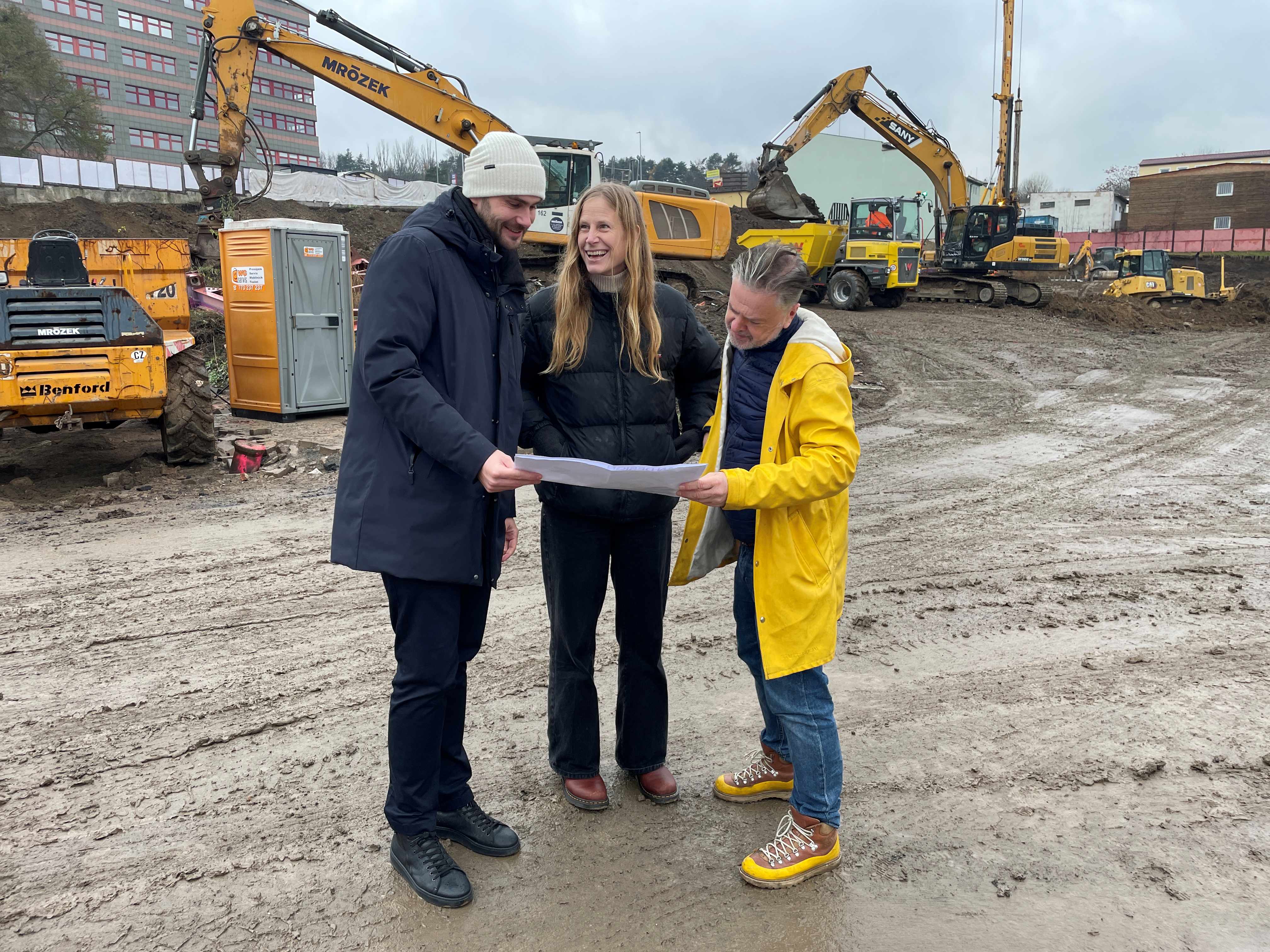 ilustrační na kontole stavby