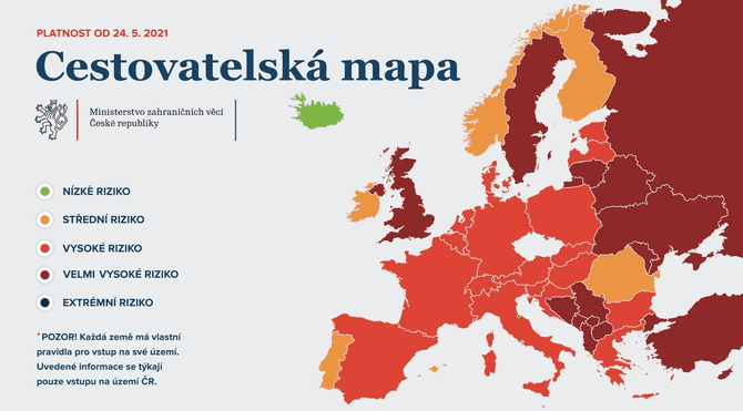 Cestovatelsk mapa od 24.5.2021