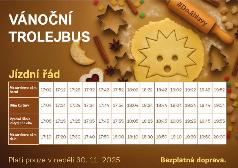 V�no�n� trolejbus 2025