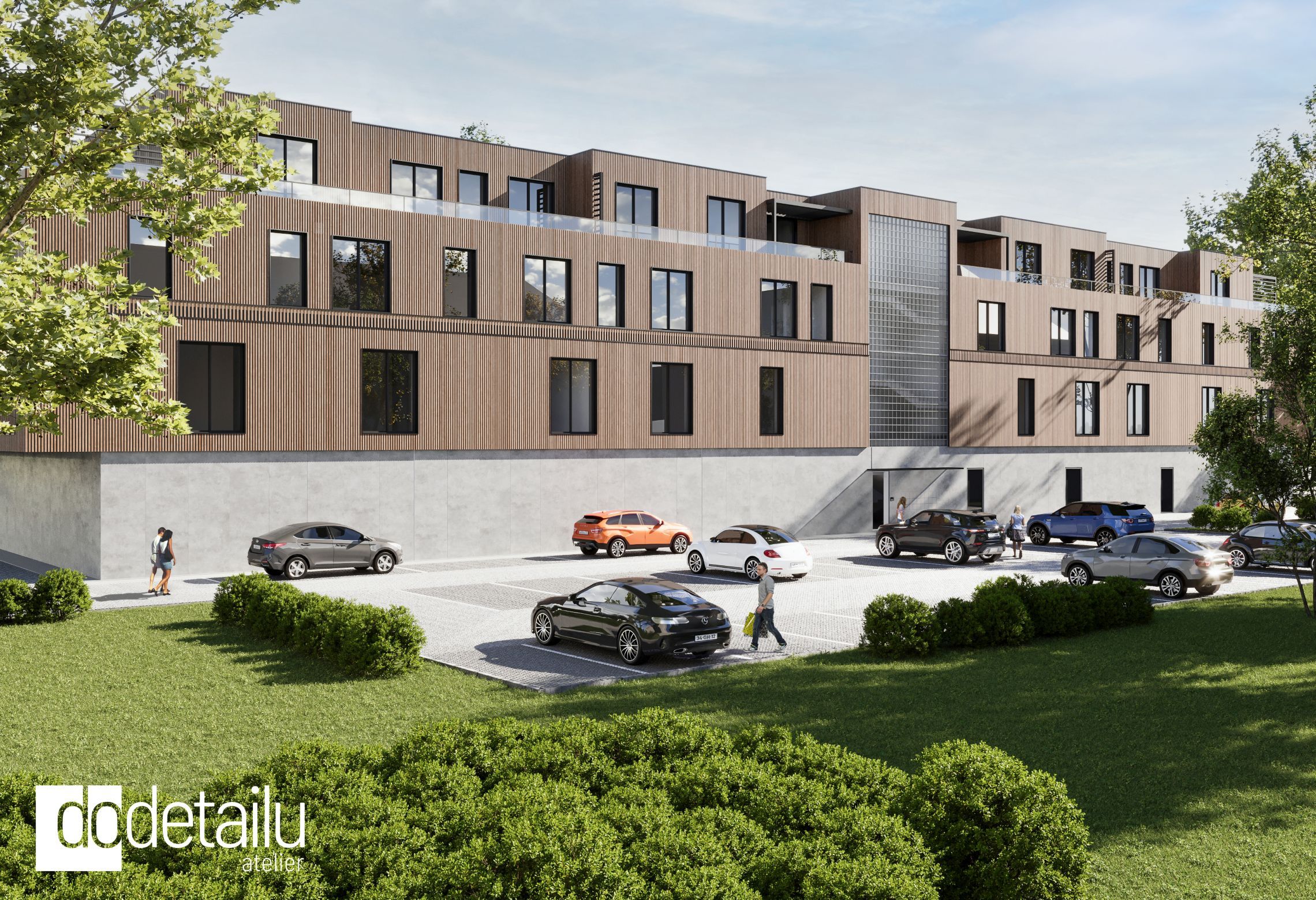 vizualizace Prior Green Park Kroměříž