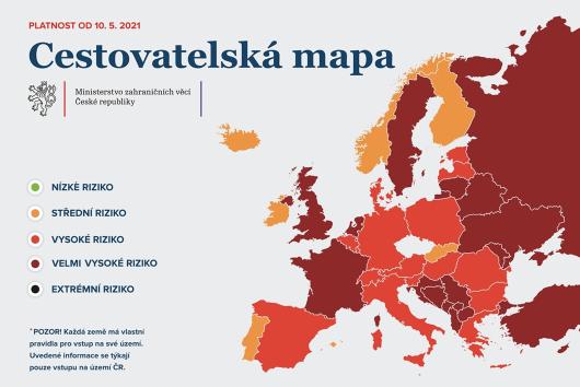 PEHLEDN: Pravidla cestovn platn od 4. kvtna 2021