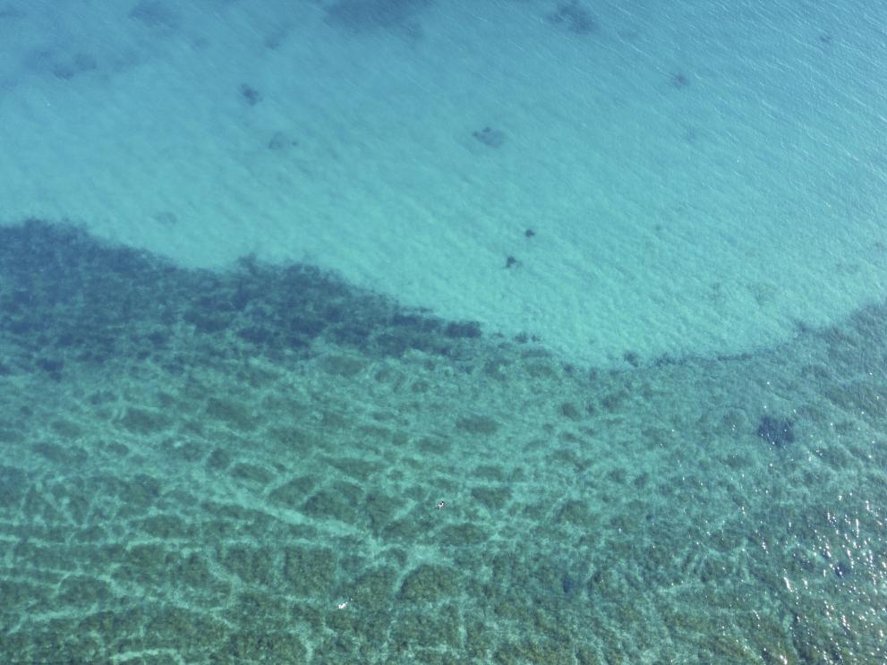 Aerial views of the Adriatic Sea