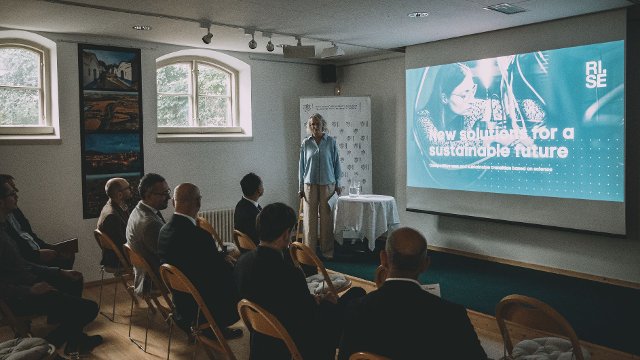 P�edn�ka Sandry Pousette z RISE Bioeconomy
