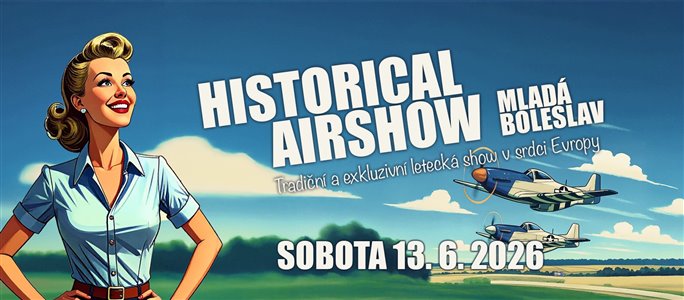15. Historical Airshow v Mladé Boleslavi.