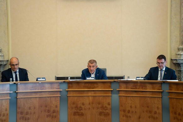 Premi�r Andrej Babi� zahajuje dal�� zased�n� sv�ho kabinetu, 20. �ervence 2026.