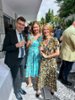  Zleva Petr Dvork� kontrabasista, Anna Sykov� konzulka a Radka Zaj��kov� p� velvyslancov�
