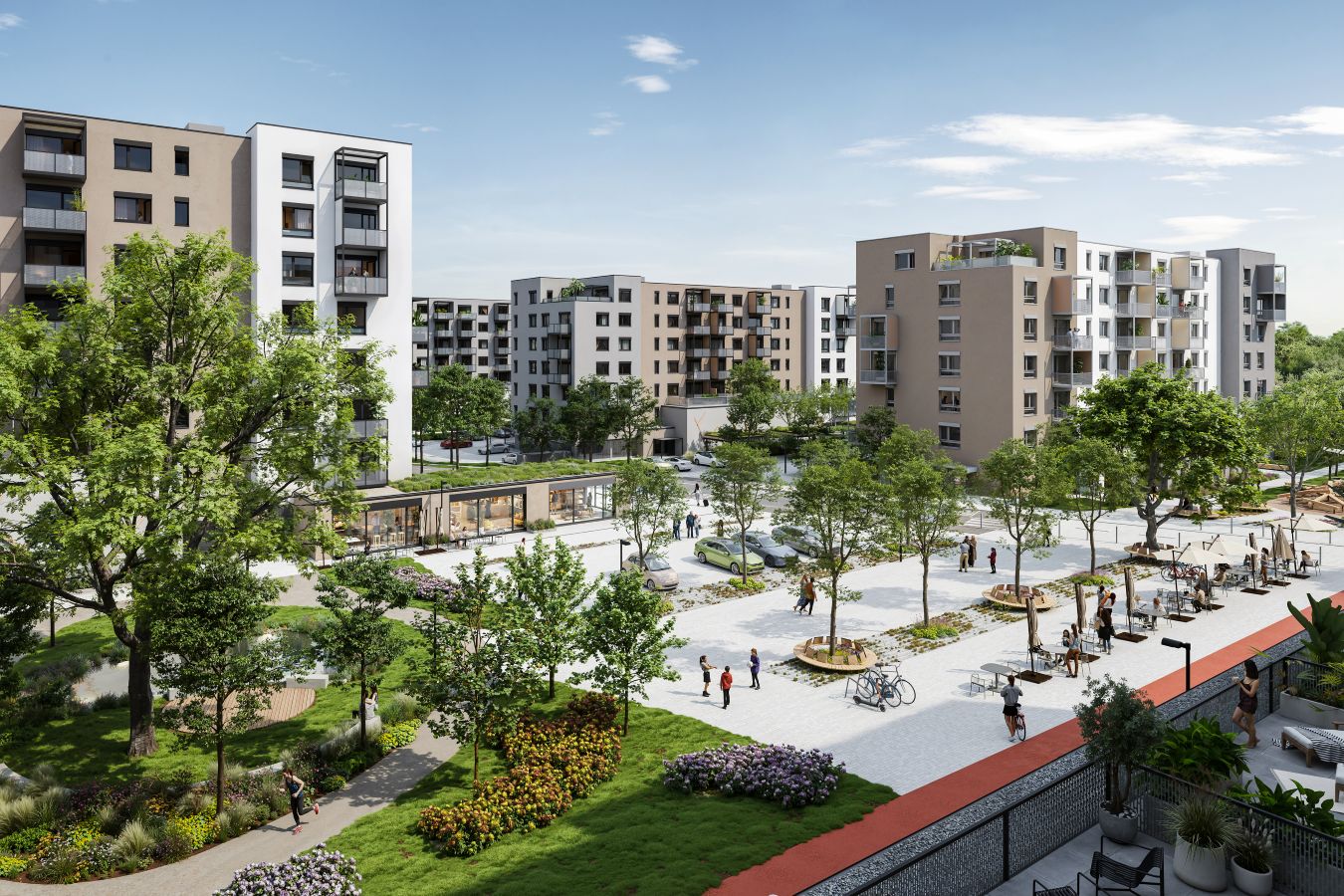vizualizace Virta Kladno exteriér