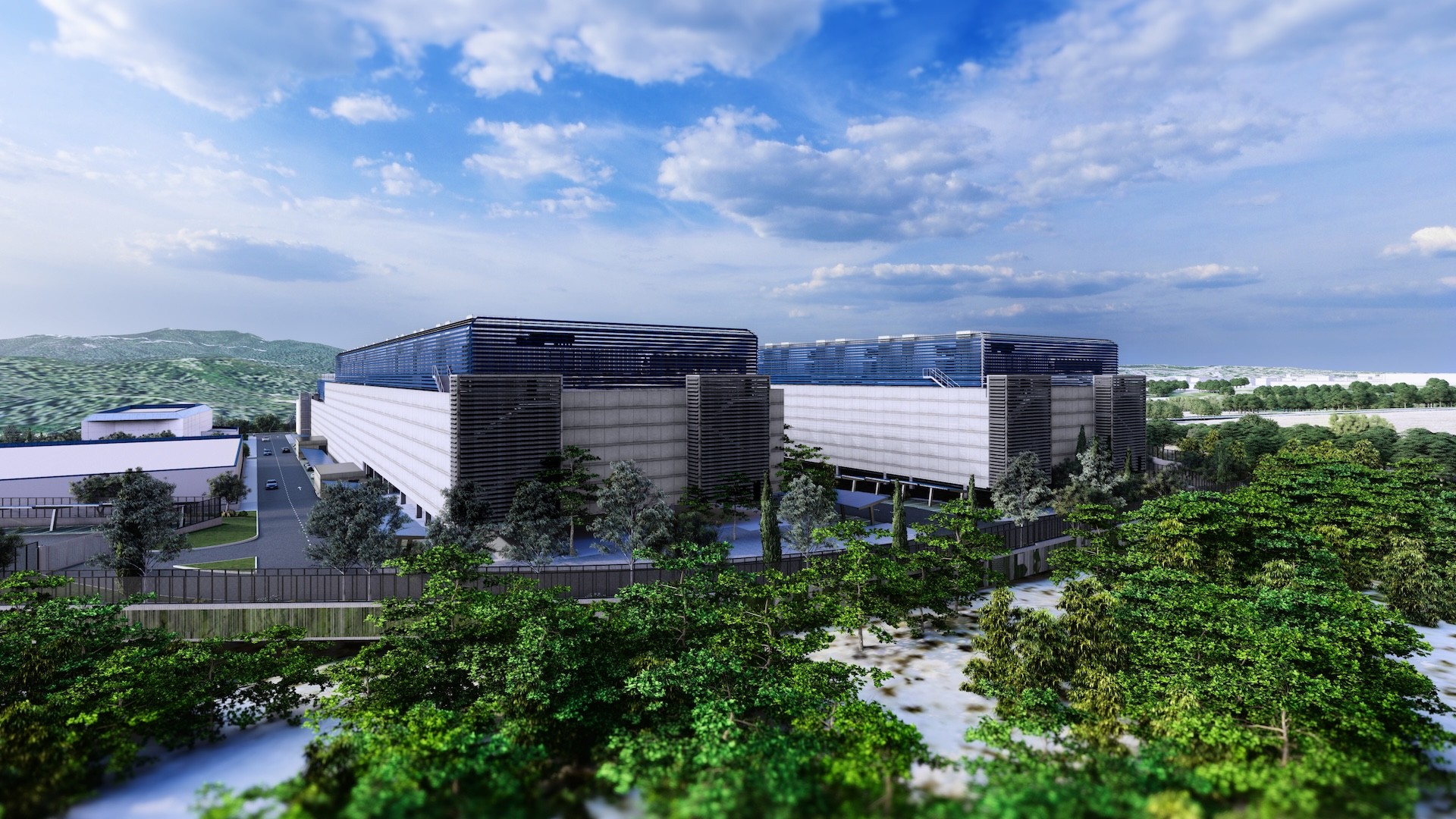 vizualizace datového centra