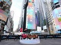 SK hynix při debutu na Nasdaq na Time Square