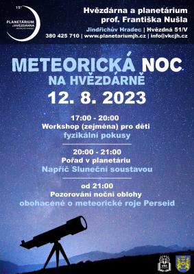 Meteorická noc 2023