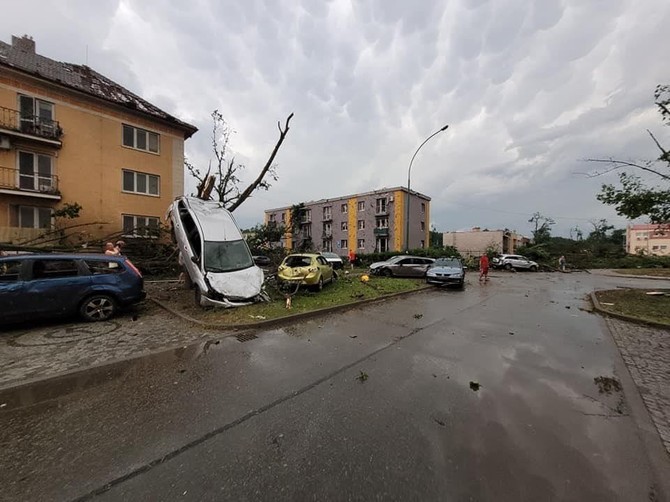 Czech moravia tornado, Luice