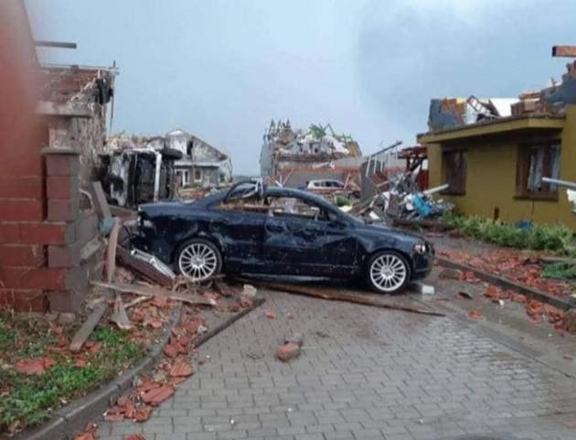 Czech moravia tornado, Luice