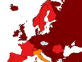 Mapa zemí podle míry rizika nákazy COVID-19