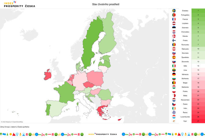 stav ivotnho prosted - 4. pil Indexu prosperity