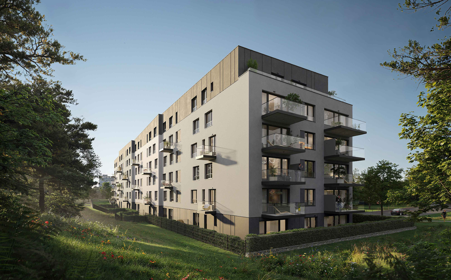 Rezidenční projekt Arboret, Praha Záběhlice