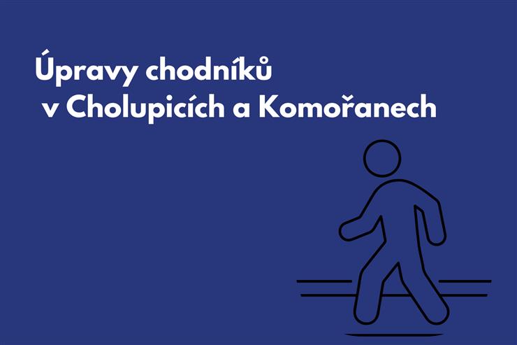 baner úprava chodníků