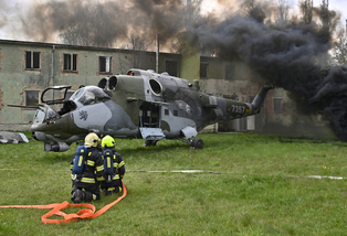 Havrie vojenskho vrtulnku Mi-24