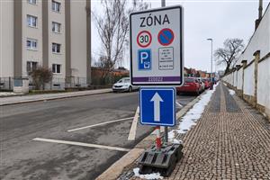 Nov� jednosm�rky v Mlad� Boleslavi 4