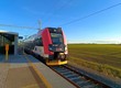 Jihomoravsk� vlakov� jednotka Moravia ve stanici �akvice 
