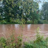 Situace na Labi ve Dvoe Krlov nad Labem 14. z 2024 dopoledne