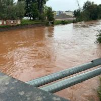 Situace na Labi v nkterch lokalitch msta v nedli 15. z 2024 dopoledne