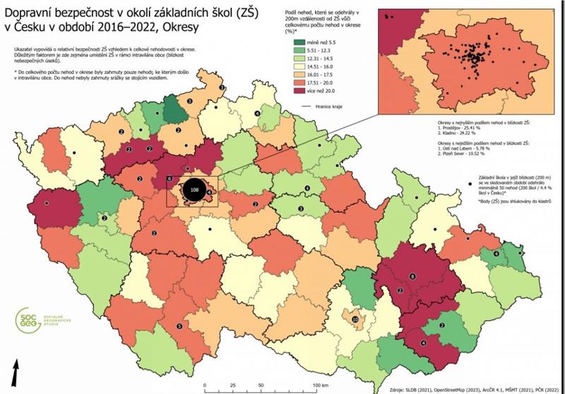 Mapa nehodovosti