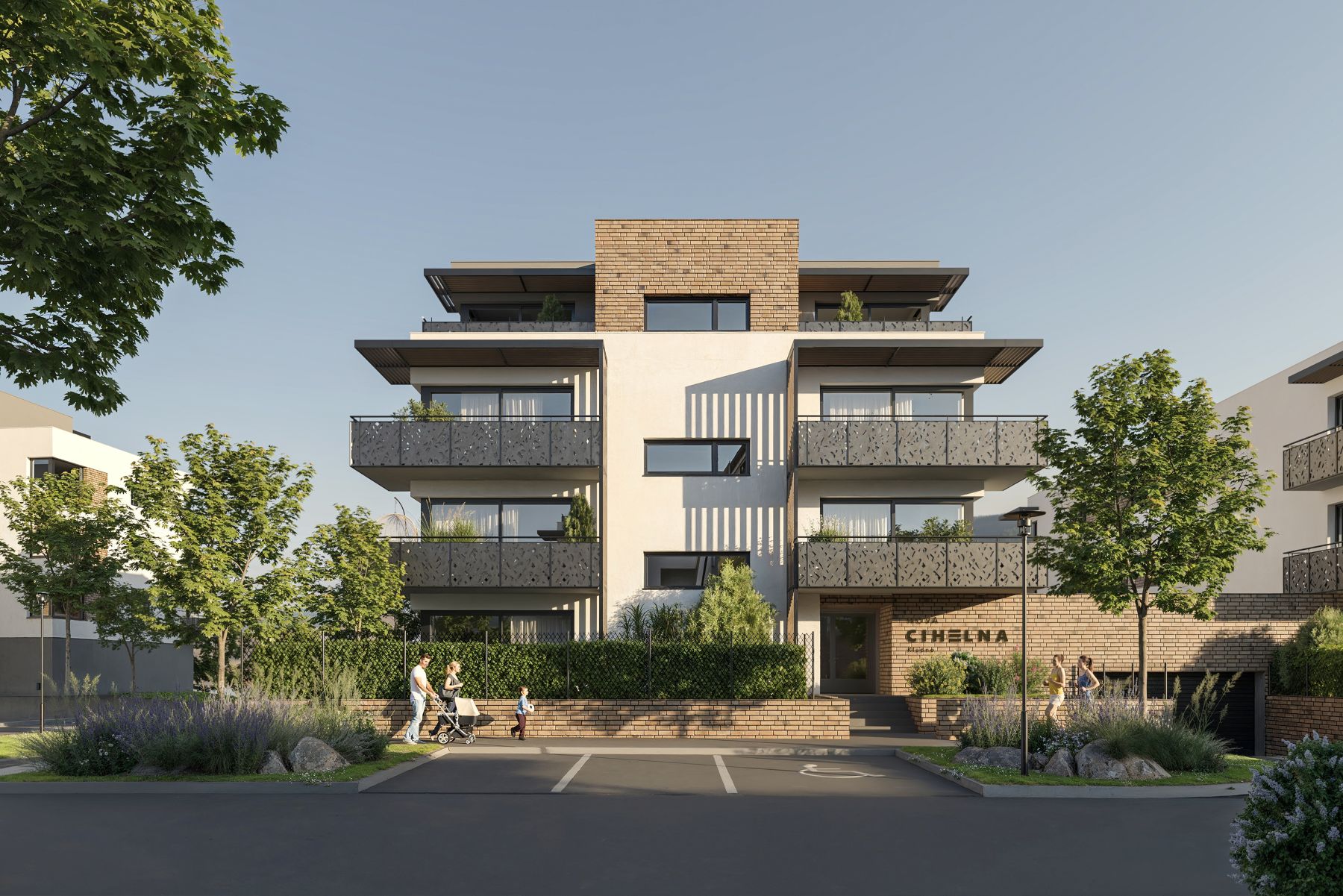 Nová Cihelna Kladno exteriér