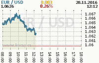 Online graf kurzu usd/eur