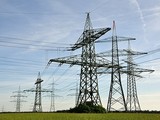 Electricity pylons